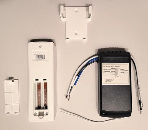 Ironsmith Lighting Products 3-in-1 Ceiling Fan Light Timing & Speed Remote Universal Ceiling Fan Remote Control Kit