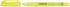 Pocket Highlighters | Fluorescent Yellow Ink, Chisel Tip, Yellow Barrel | Dozen