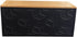 Trendy Haven Bamboo Paper Towel Dispenser/Holder with Lid for Home and Commercial, Wall Mount