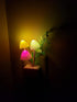 AUSAYE Sensor Led Night Light, Color Changing Plug-in LED Mushroom Light Dream Bed Lamp Cute NightLight Sweet Night