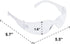 ROAR Men's Flexible Safety Glasses, Clear, 12 Pairs Per Box, ANSI Z87+ Certified, Impact Resistant