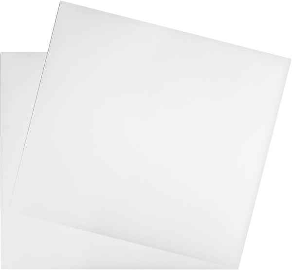 Dry Erase Magnetic Sheet, Magnetic Board - 11.7 Inch x 8 Inch, White, 2 Pack