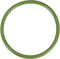 uxcell Fluorine Rubber O-Rings, FKM Seal Gasket for Plumbing, 90mm OD 80mm ID 5mm Width, Green, Pack of 1