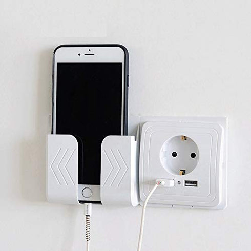 1set Smart Home Dual USB Port 2400mA Wall Charger Adapter, 16A EU Standard Electrical Plug Socket Power Outlet