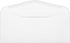 LUXPaper #10 Commercial Flap Business Envelopes | 4 1/8" x 9 1/2" | Bright White | 24lb. Text | 50 Qty
