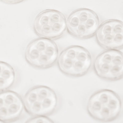 10Pcs Transparent Glass Screen Filters, Diameter 0.313'' (8mm) High Borosilicate Glass with 7 Honeycomb Holes