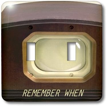 3dRose lsp_33175_2 Retro Tv Toggle Switch, Multicolor