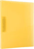 Filexec 6192 Clamp Binder, Frosted, Set of 6, Assorted Colors: Blueberry, Strawberry, Grape, Lime, Lemon, Tangerine
