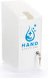 Displays2go Gallon Hand Sanitizer Jug Dispenser with Pre-Printed Blue Graphic (FG1GHSH)