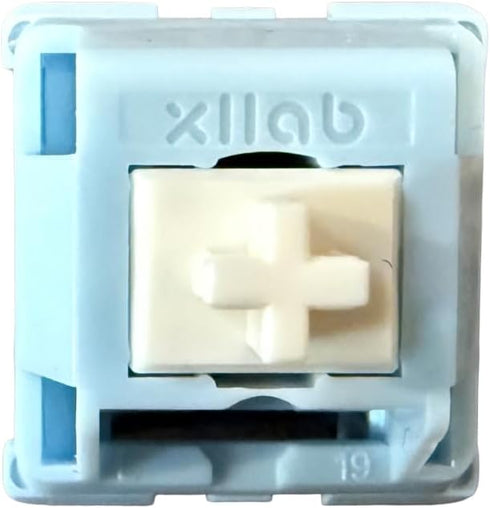 Zkeebs 5-Pin 90 HMX Linear MX Mechanical Keyboard Switches for Custom Mechanical Keyboards (HMX Yogurt, Switches)