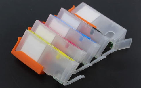 UP PGI-280XL CLI281XL Empty Refillable Ink Cartridge, Compatible for Canon PIXMA TS6120 TS6220 Series with Permanent