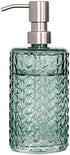 ERoomQ Art Soap Dispenser for Bathroom Kitchen Hotel, Ceramic Hand Sanitizer Bottle Nordic