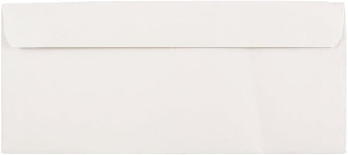 JAM PAPER #9 Commercial Envelopes, 3 7/8 x 8 7/8, White, 100/pack