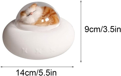 TTBDDDYH Cute Kitty Kids Night Light, Birthday Gifts Cat Room Decorations Atmosphere Light, Touch Control LED Color