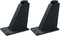 Luxshiny 2pcs Aluminum Alloy Furniture Heightening Feet Anti-Slip Cabinet Legs with Scratch-Resistant