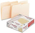 Pendaflex File Folders, Letter Size, Manila, 1/2 Cut, 100/BX