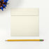 LUXPaper 5" x 5" Square Invitation Envelopes | Peel & Press | Natural | 30% Recycled | 80lb. Text | 50 Qty