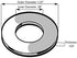 014973171254 Specialty Nylon Washers, 0.380 x 1.250 x 0.125, Piece-10 by Hard-to-Find Fastener