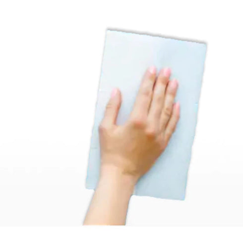 LabClean Cleanroom Polyester Wipers, 4"x4" (Bag of 600 Pcs), Lint Free Cloths with Ultra-fine Filaments