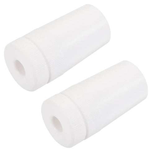 MECCANIXITY PTFE Lab Stirrer Bearing Adapter, 21.5mm to 25mm Stopper for 8mm Diameter Shaft, 2Pcs