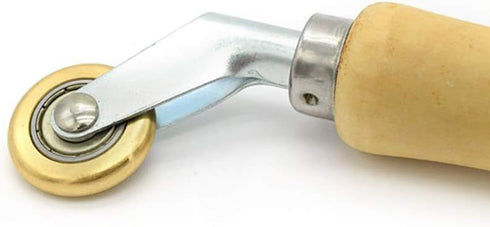 PVC/TPO/EPDM Single Ply Roofing Brass Penny Roller and Vinyl Flooring Seam Roller (6mm x 30mm)