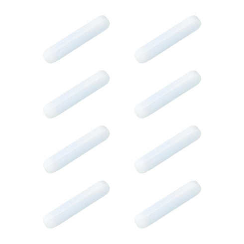 MECCANIXITY Magnetic Stirrer Mixer Stir Bar Rod, 30mm/1.18" Cylinder Shape for Laboratory, 8Pcs