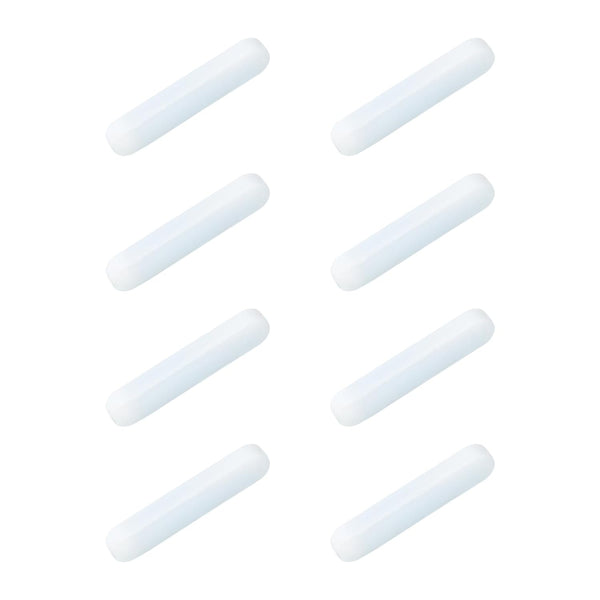MECCANIXITY Magnetic Stirrer Mixer Stir Bar Rod, 30mm/1.18" Cylinder Shape for Laboratory, 8Pcs