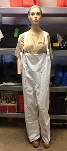 35 4X Hydro Tec Bib Trouser - White - Size