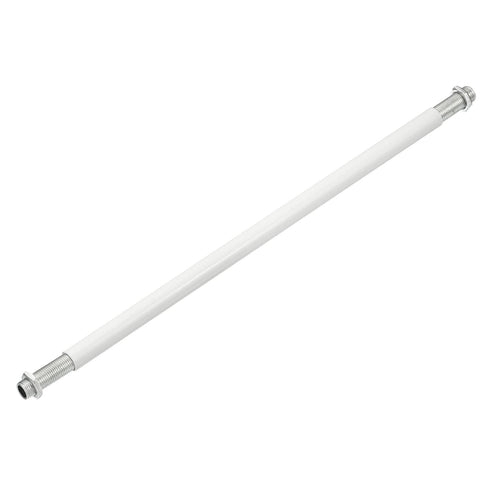 MECCANIXITY 9.8" 2 Set Threaded Extension Rod, Lamp Pipe with Connector Light Fixture Parts for Pendant Light Island