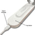 Foldable LED Table Desk Lamp, Adjustable Portable Reading Night Light, Compact & Rechargeable USB for Bedroom, Office