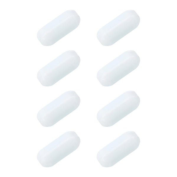 MECCANIXITY Magnetic Stirrer Mixer Stir Bar Rod, 15mm Cylinder Shape PTFE Coating for Laboratory