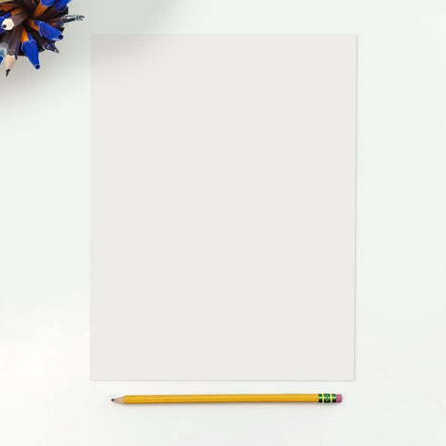 LUXPaper 8.5" x 11" Paper | Letter Size | Natural White | 80lb. Text | 100% Cotton | 50 Qty