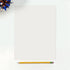 LUXPaper 8.5" x 11" Paper | Letter Size | Natural White | 80lb. Text | 100% Cotton | 50 Qty