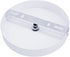7" Arturesthome White Ceiling Plate Light Kit Rewind Single Hole with Hardware,Ceiling Canopy for Pendant Lighting