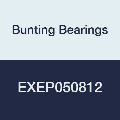 Bunting Bearings EXEP050812 Extra Lubricant with PTFE, Sleeve (Plain) Bearing, Powdered Metal, SAE 841,