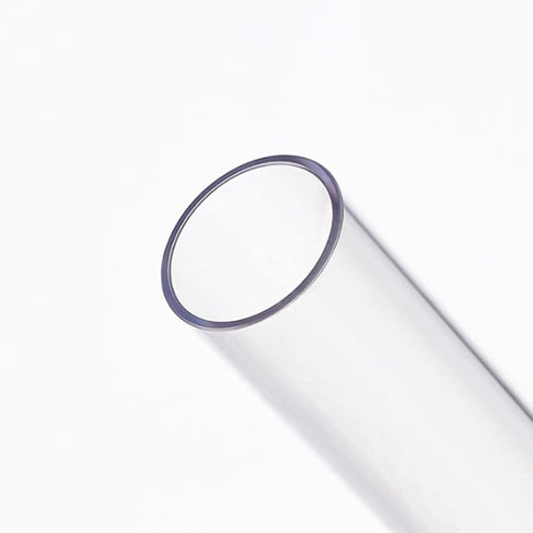 Othmro 300Pcs Clear Plastic Test Tubes with Red Caps, 12mmx75mm Mini Test Tubes for Laboratory Use