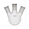 Laboy 250mL 3 Neck Round Bottom Boiling Flask with 24/40 Center Joint & Side Joints for Organic Chemistry