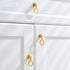 SANCHAKOU 2 Pack Cabinet Furniture Pulls Brass Wardrobe Handle Cabinet Wine Cabinet Bedside Table Shoe Cabinet Handle