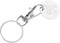 TEHAUX 1piece Trolley Token Keychain Shopping Cart Remover Key for Supermarket Use