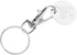 TEHAUX 1piece Trolley Token Keychain Shopping Cart Remover Key for Supermarket Use