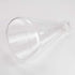 Glass Narrow Mouth Erlenmeyer Flask, 2 L Borosilicate Glass Heavy Wall Flask with Heavy Duty Rim