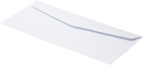 LUXPaper #10 Business Bottom Flap Window Envelopes | 4 1/8" x 9 1/2" | White | 250 Qty