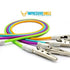 5 PCS Set Dental Colorful Sterilizable Silicone Bib Holder Clips, Colors May Vary