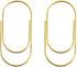 Gold Jumbo Paper Clips, 20pcs Oversized, 50mm/2 inch, Non Skid Smooth Finish Steel Wire Office Supply