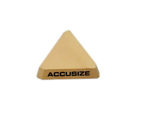 Accusize Industrial Tools TPG32(TPGN1603) Tin Coated Carbide Inserts, T Shaped, 10 Pcs/Box, 2127-1029x10