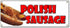 SignMission Polish Sausage Banner Sign Sandwich Concession Sign