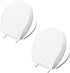 Auensffer Toilet Seat Round Soft Close 2 PACK, Toilet lid Round Slow