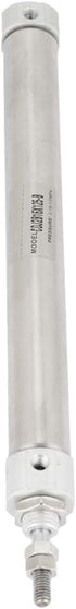 CDJ2D16-125B Pneumatic Slim Air Cylinder, Double Acting Single Rod, 16mm Bore, 125mm Stroke