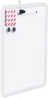 Dry Erase Board, 14 x 11 inches Magnetic Whiteboard, Includes a Black Dry Erase Marker, 2 Magnets by BGJRBY