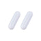 YOKIVE 2 Pcs Magnetic Stir Bar, PTFE Coated Cylinder Type Stirrer for Lab Liquid Solution Mixing (White, 0.79 x